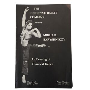 Mikhail Baryshnikov Program
